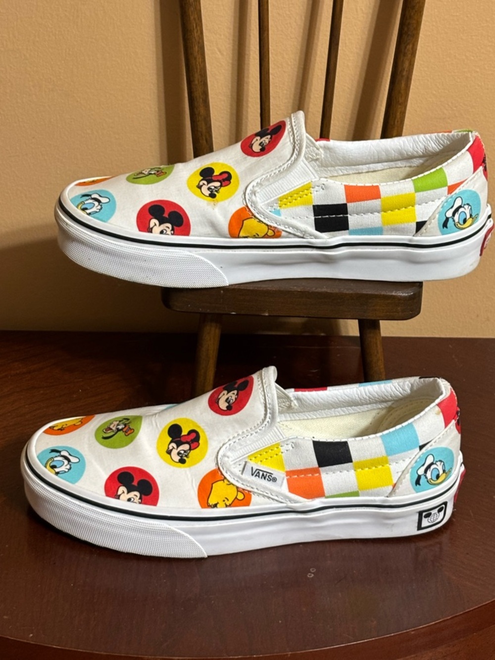 VANS x Walt Disney World 50th Classic Slip-On Boys Size 4